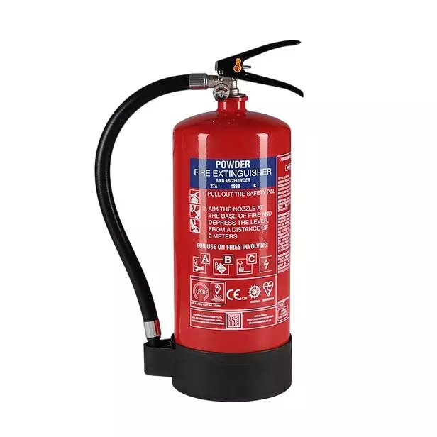 Ceasefire Portable Extinguisher ABC Powder MAP 90 Stored Pressure Red