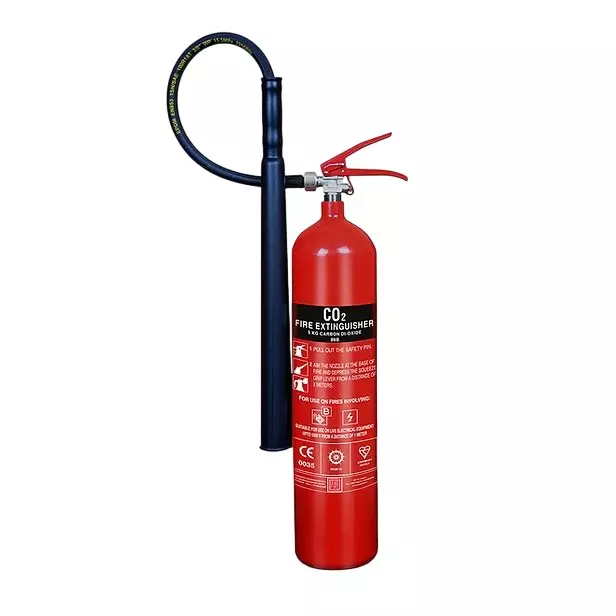 Ceasefire Portable Extinguisher CO² 2 Kg Stored Pressure Red, CF-000700
