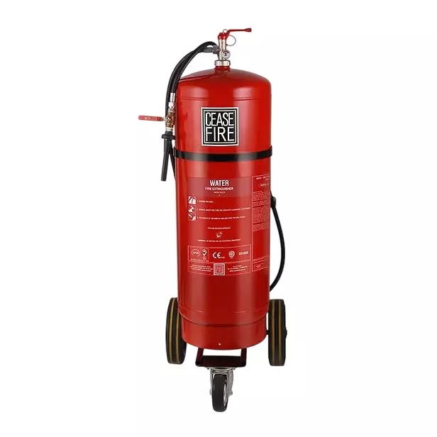 Ceasefire Jet Model Fire Extinguisher with Wheel Water 100 L SS SP Red, CF-000886