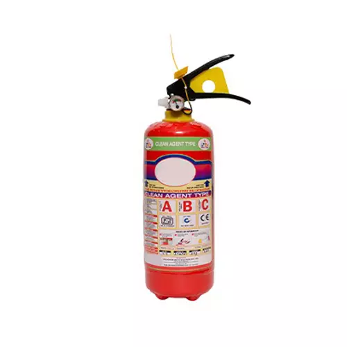 Agni-X 2 Kg Fire Extinguisher ABC Powder Stored Pressure Type Stainless Steel Body