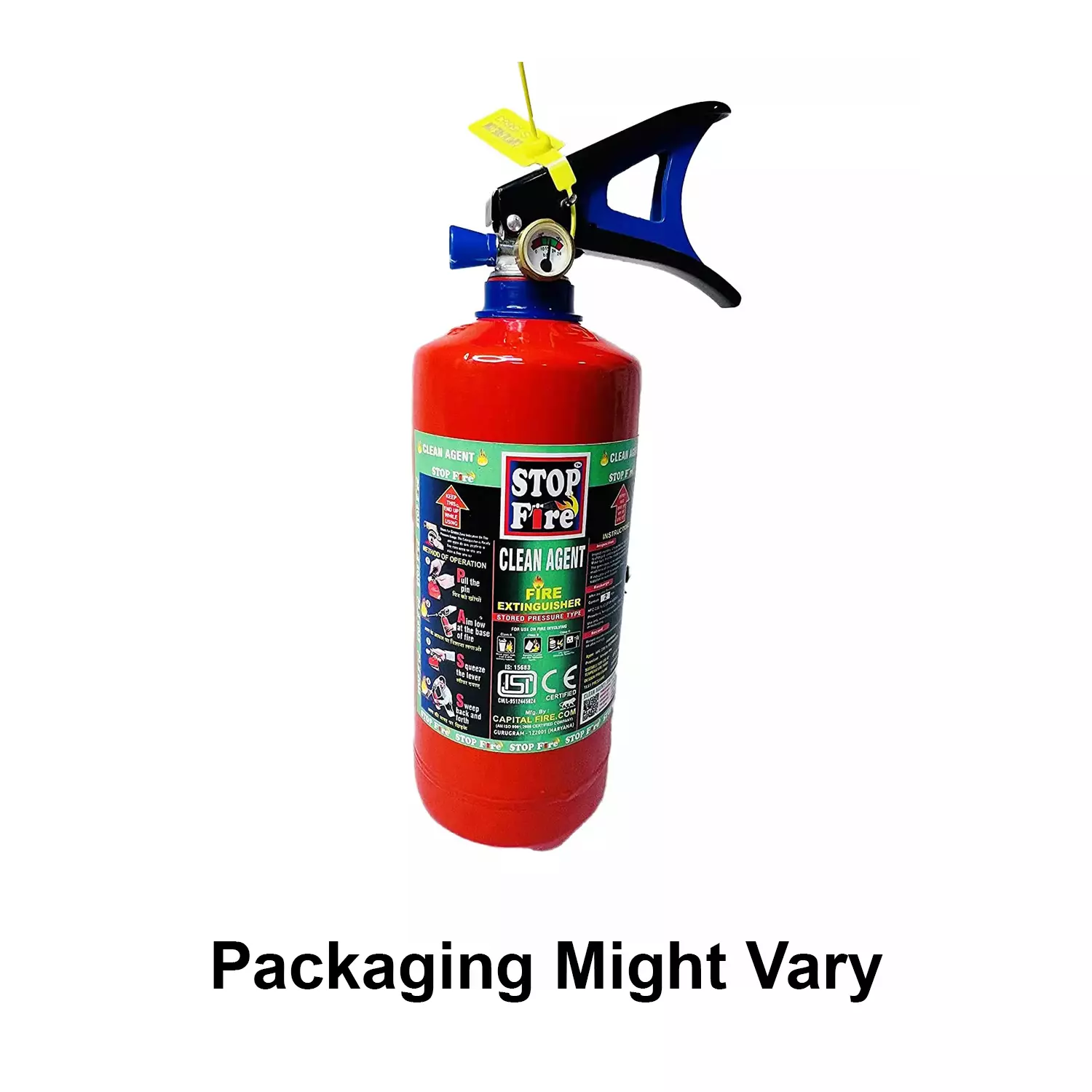 Stop Fire 2 kg CLEAN AGENT Fire Extinguisher