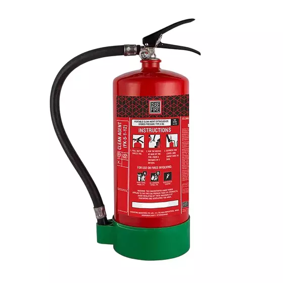 Ceasefire Fire Extinguisher Stored Pressure Fluorketone (FK-5-1-12) Red 6 Kg, CF-001470