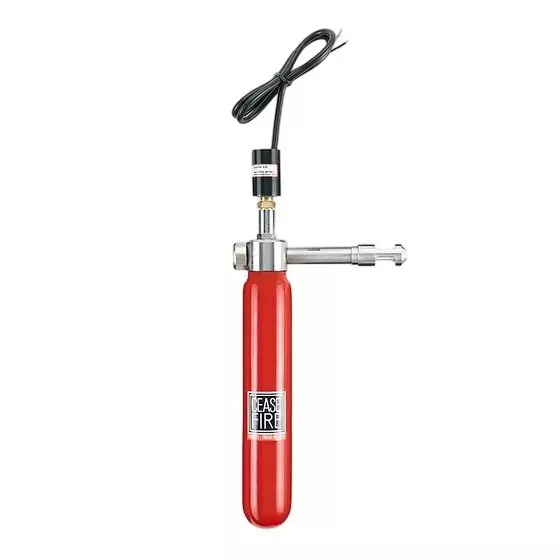 Ceasefire Mini Pro Automatic Fire Extinguisher 100 mm Barel & NRV Adaptive 79°C Stored Pressure 300 g Fluorketone (FK-5-1-12) Red, CF-001344DB