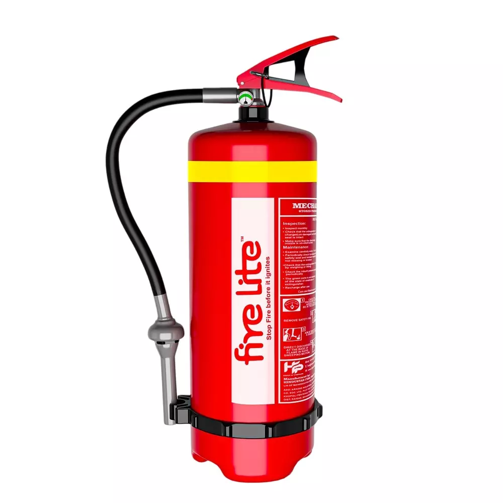 FIRE LITE 6 L Foam Based Fire Extinguisher Red, FE20