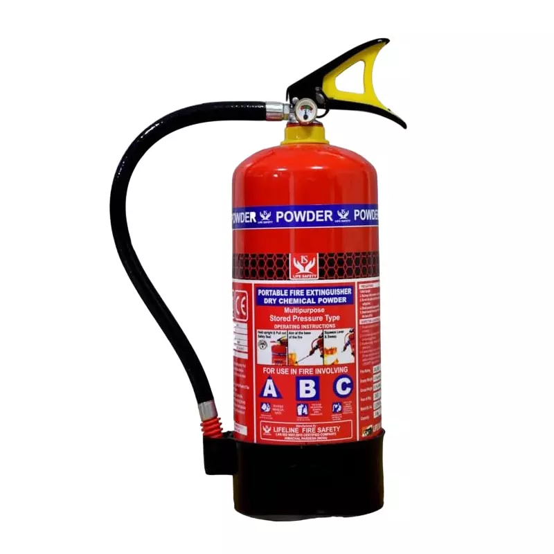 Life Safety MS ABC Fire Extinguisher Red 4 Kg