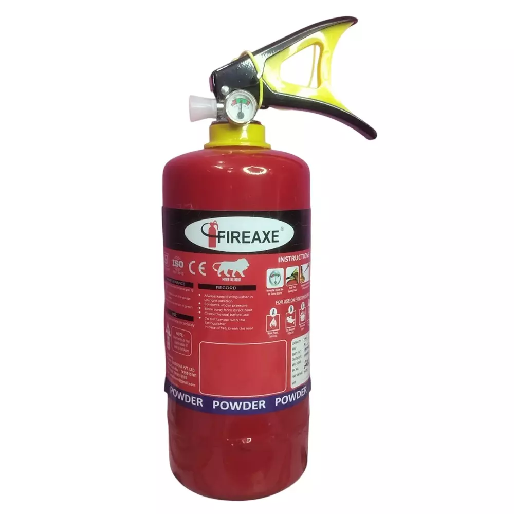 Fireaxe Fire Extinguisher Mild Steel Red 2 Kg Capacity for Industrial & Commercial Use