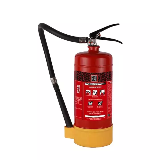 Ceasefire Portable Fire Extinguisher Stored Pressure Water + 6% of KV Foam 3% C-6 Red 3 L, CF-001244