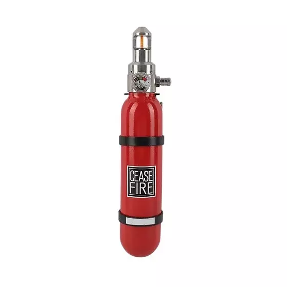 Ceasefire Mini Automatic Fire Extinguisher 57°C Intutive Stored Pressure 300 g HFC-227EA Red, CF-000835A