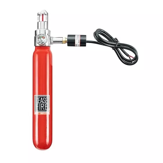 Ceasefire Mini Pro Automatic Fire Extinguisher with NRV 79°C Intutive Stored Pressure 200 g Fluorketone (FK-5-1-12) Red, CF-001341D