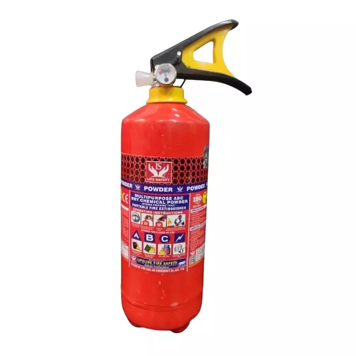 Life Safety MS ABC Fire Extinguisher Red 2 Kg