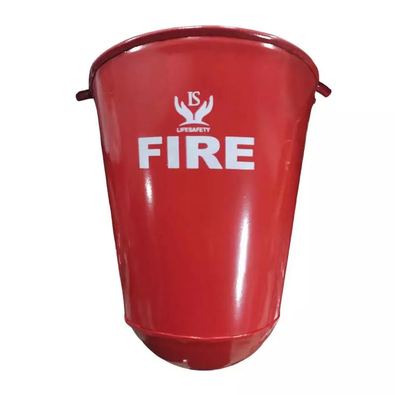 Life Safety MS Fire Bucket Fire Extinguisher Red 5 L Capacity