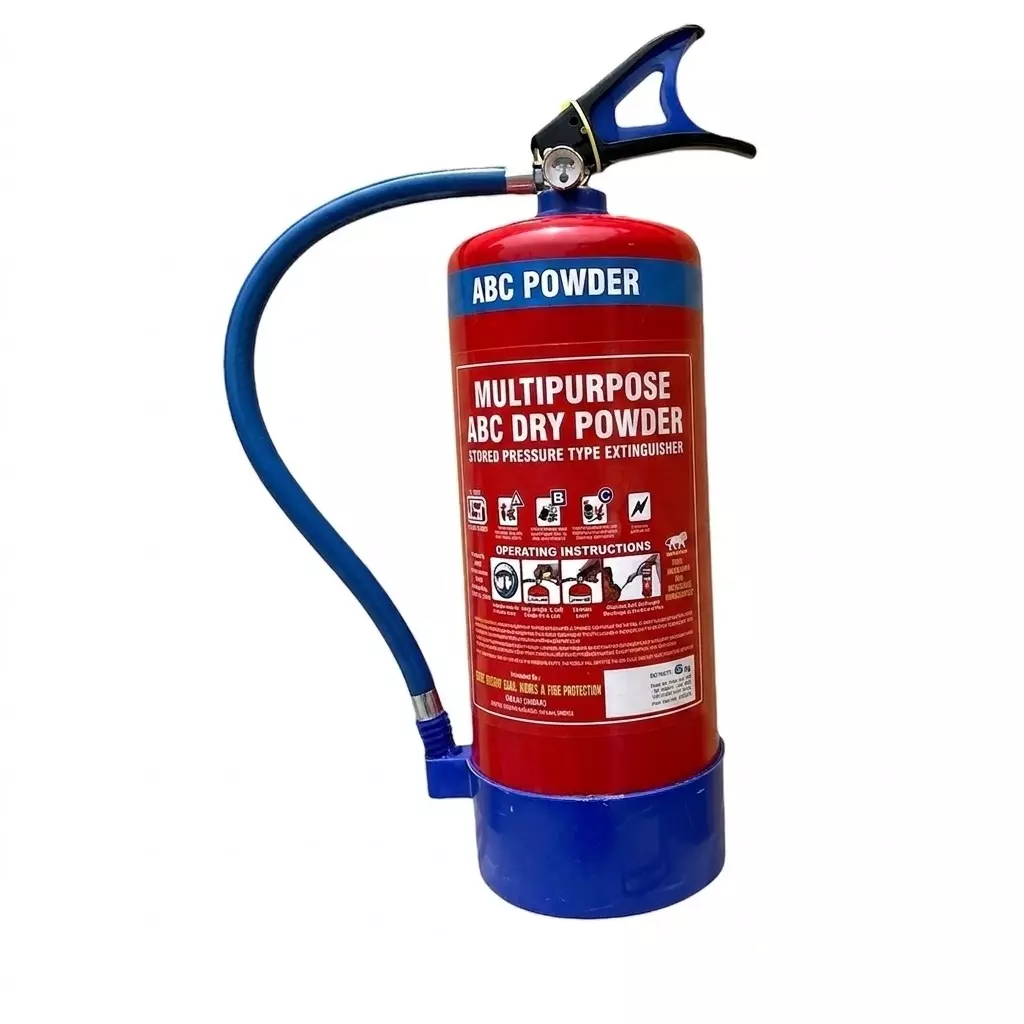 GENERIC ABC Fire Extinguisher Red Powder Class A 2 Kg for Homes, Offices, Warehouses, Shops, vehicles