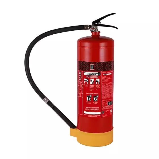 Ceasefire Portable Fire Extinguisher Stored Pressure Water + 6% of KV Foam 3% C-6 Red 9 L, CF-001127