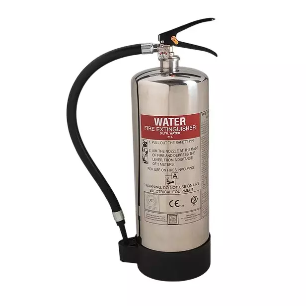 Ceasefire Jet Model Portable Extinguisher Water 9 L SS SP Chrome, CF-000989