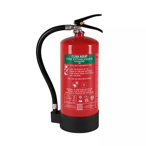 Ceasefire Clean Agent Portable Extinguisher HFC236FA 6 Kg MS SP Red, CF-000707