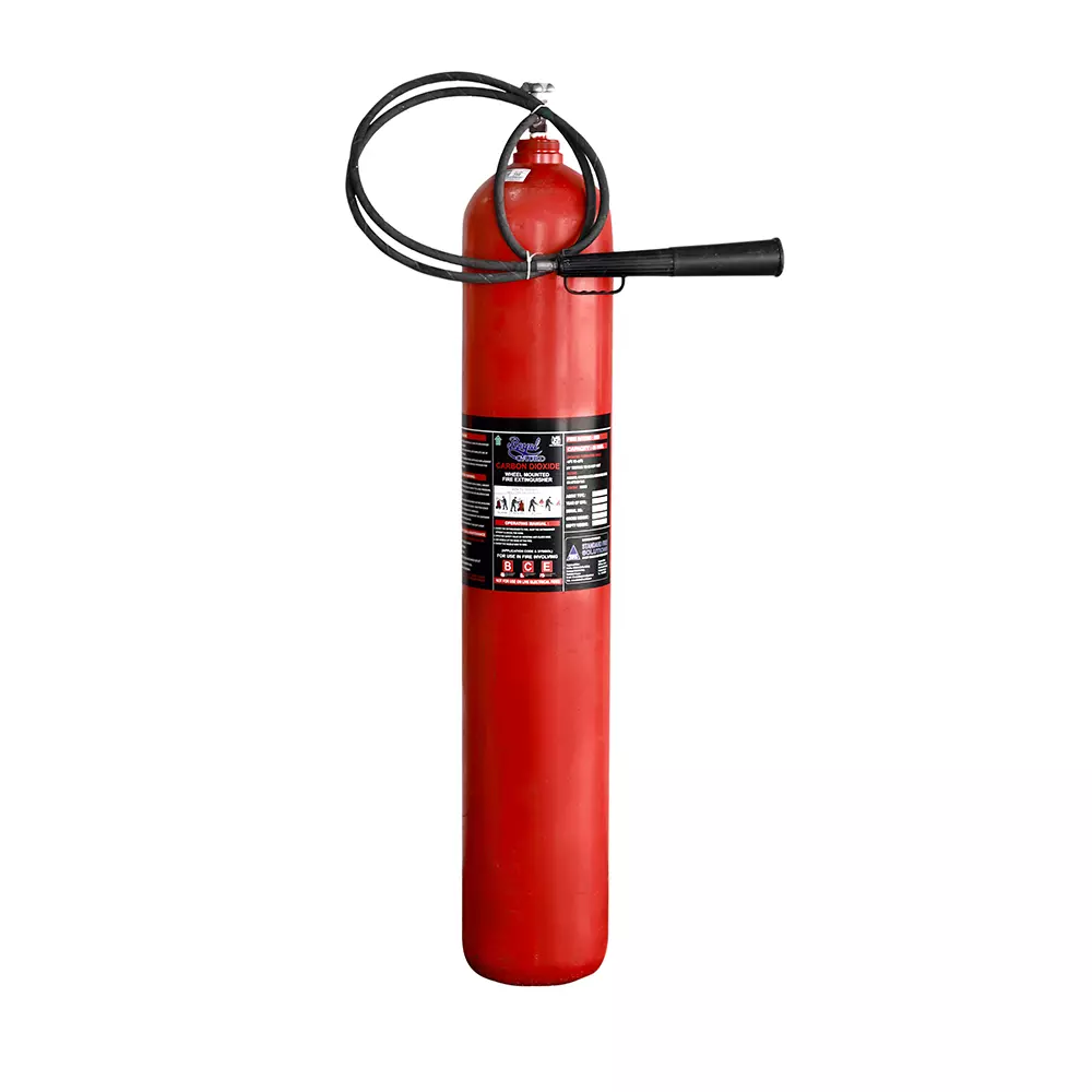 Royal Guard Co² Gas Fire Extinguisher 45 Kg Stored Pressure Type 55B Rating for Liquid Fire