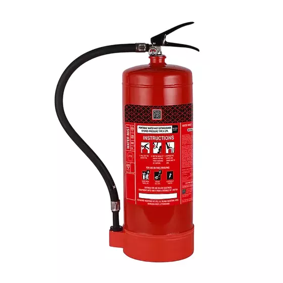 Ceasefire Portable Fire Extinguisher Stored Pressure Water Red 6 L, CF-001119