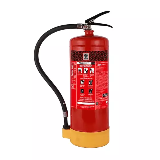 Ceasefire Portable Fire Extinguisher Stored Pressure Water + 1% of Telesolve 1% Red 6 L, CF-001122