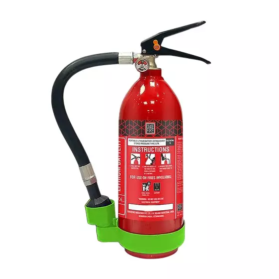 Ceasefire Lithium Battery Extinguisher Stored Pressure Water Based Fire Fighting Gel Red 2 L, CF-001597