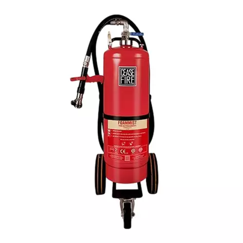 Ceasefire Wheeled Fire Extinguisher Foammist 50 L Red, CF-000745
