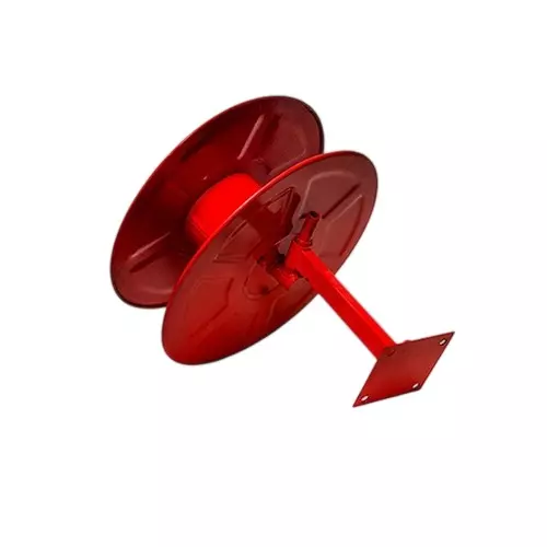 Palex Manual Swing Type Fire Hose Reel Drum J Type / Model 2 20 mm Inlet Wall Mounted MS Sheet (IS 513), PSS-HRDJS