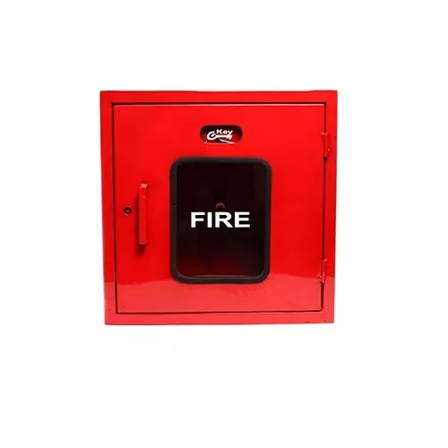 Palex Hose Box Single Door Medium Duty Steel & FRP 1 Door Red Powder Coated for 1 No. 15 m Hose + 1 No. Short Branch Pipe, PSS-HBSD