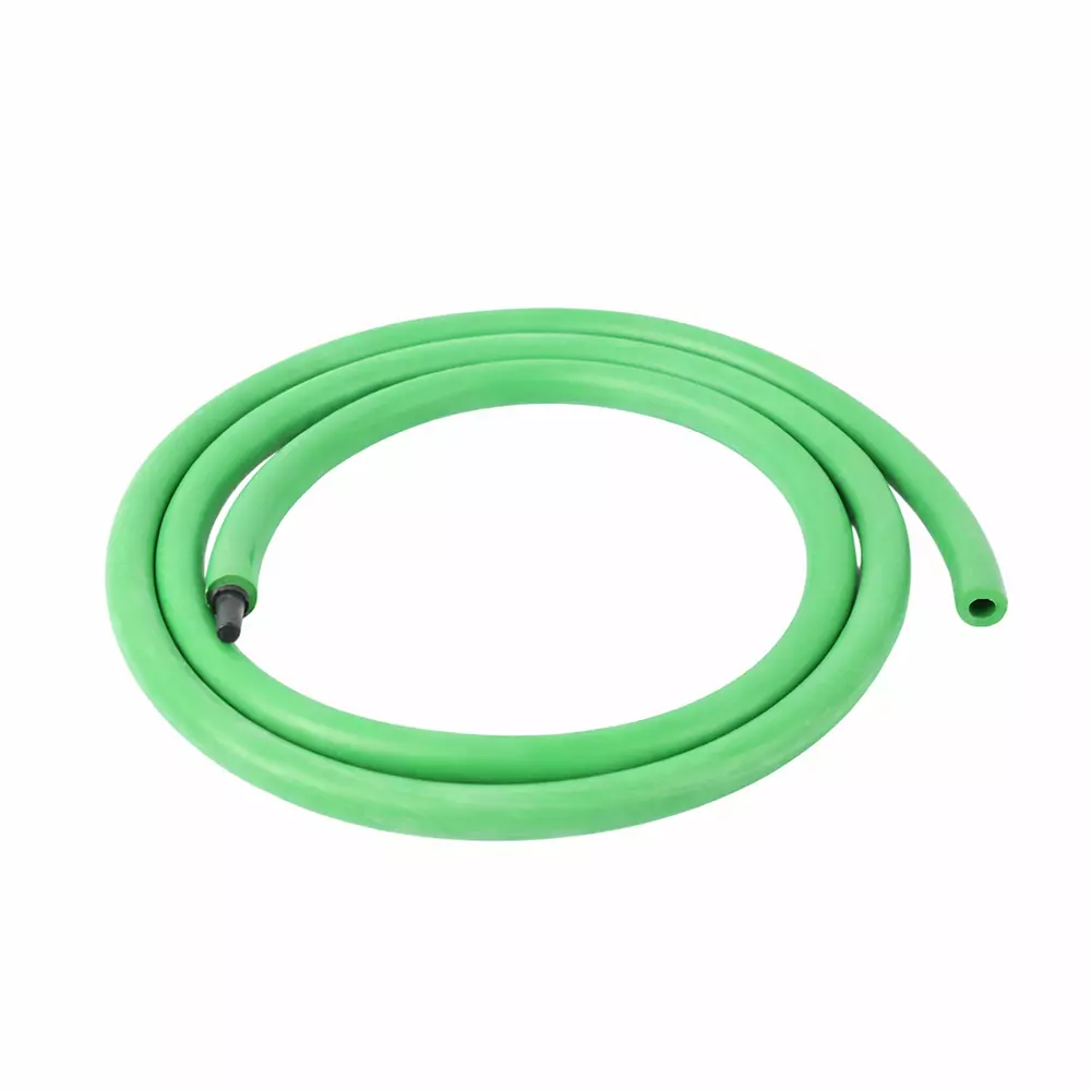 Suraksha LPG Hose Pipe 1.5 m Size Heavy-Duty Strong, Flexible and Heat Resistant Material Green, VI-LH-10