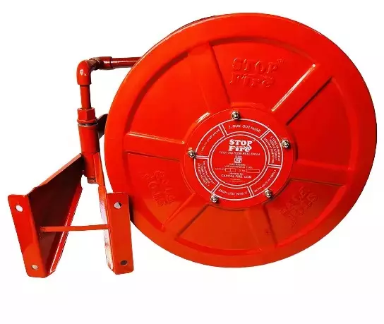 Stop Fire Red Hose Reel Drum Isi Complete Hose Reel 27 kg