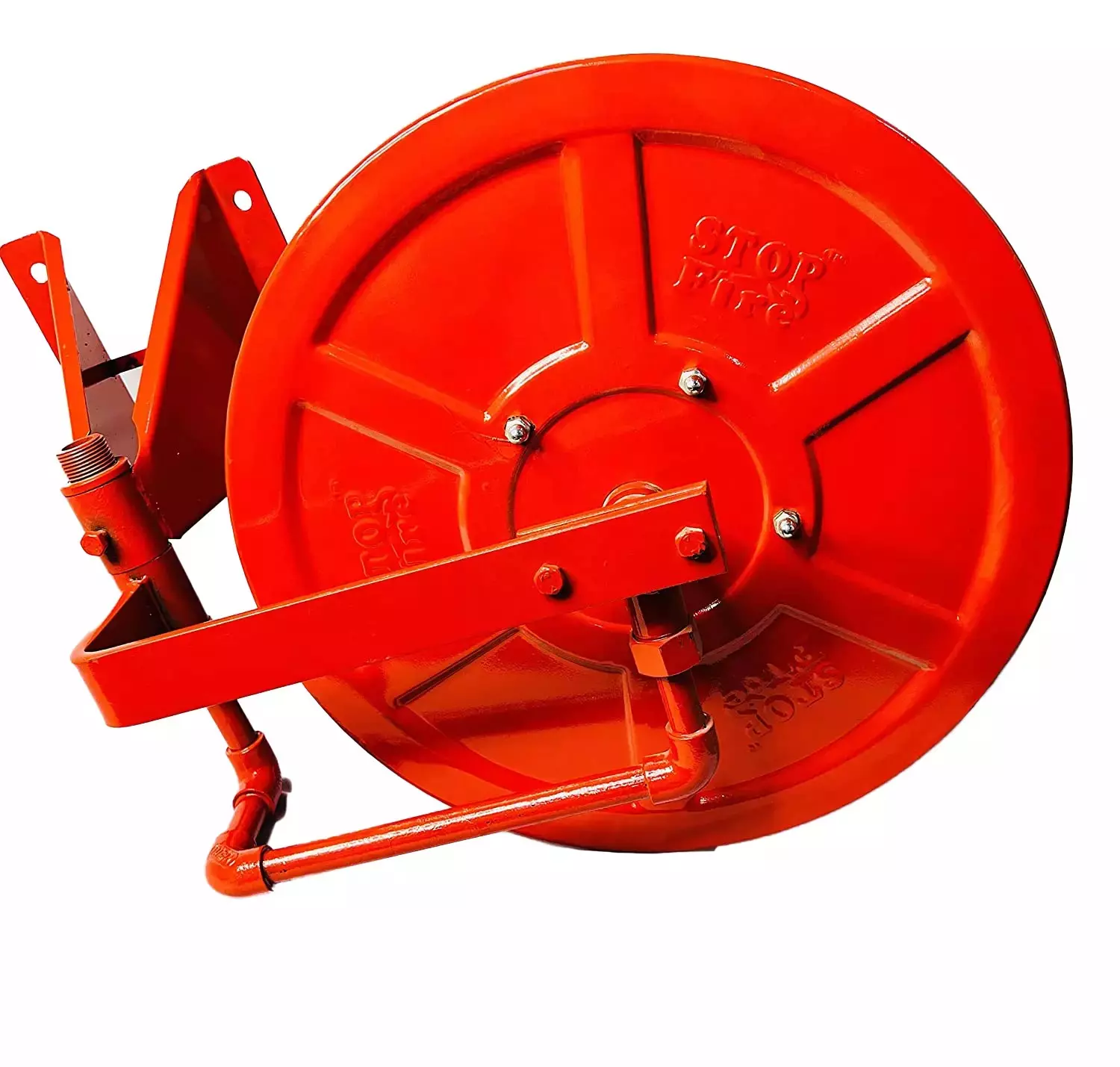 Stop Fire Red Hose Reel Drum Isi Complete Hose Reel 27 kg