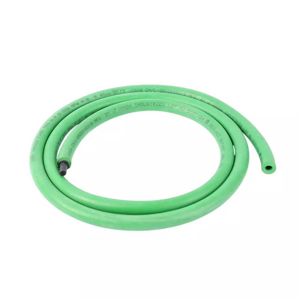 Vansh Homes LPG Hose Pipe 15 m Size Heavy Duty LPG Gas Rubber Green, VI-LH-11-15