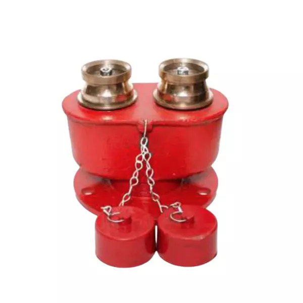 Agni-X Fire Brigade Connection Two Way with NRV 63 mm Diameter 10 Bar Working Pressure, PSS-FBIC-2