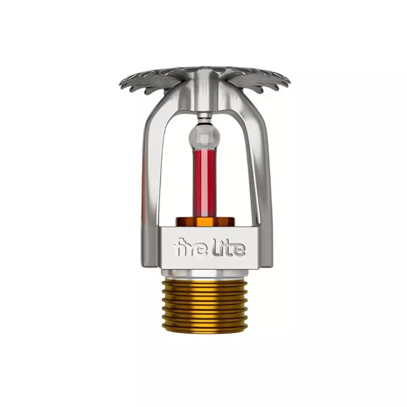 FIRE LITE Upright Fire Sprinkler BSP & NPT Metal Chrome, FH21