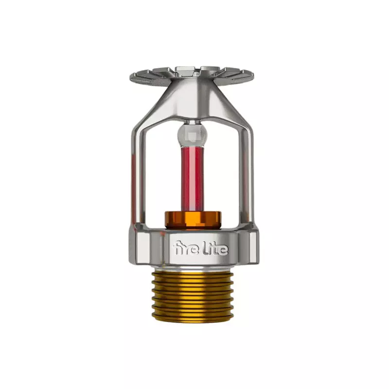FIRE LITE Pendent Fire Sprinkler BSP & NPT Metal Chrome, FH19