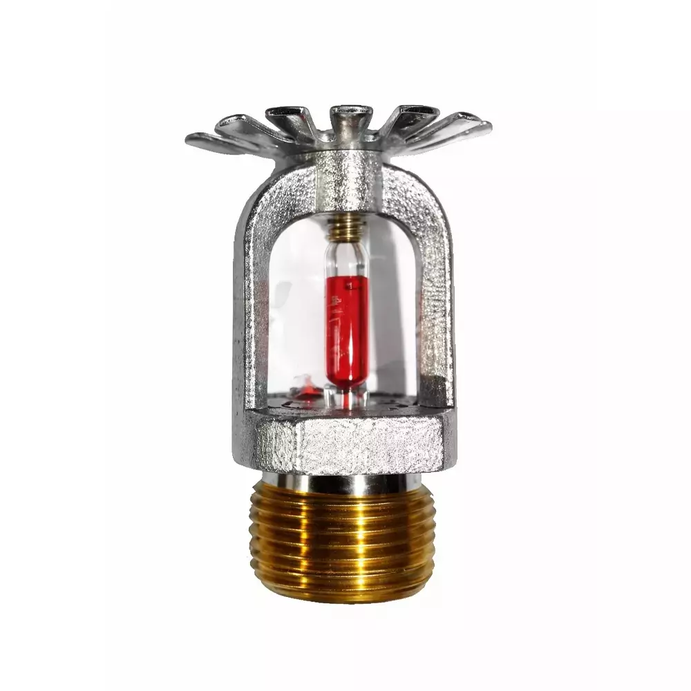Agni-X Upright Type Sprinkler Standard Response Brass with Red Glass Bulb (Pack of 5)