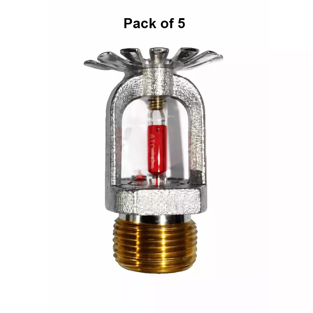 agni-x-upright-type-sprinkler-standard-response-brass-with-red-glass-bulb-pack-of-5