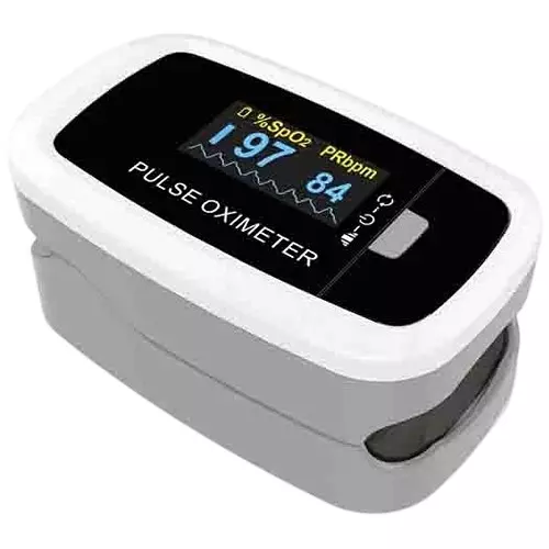 RS PRO Pulse Oximeter LCD ±2 % Accuracy 61 mm AAA 36 mm 32 mm, 2020776