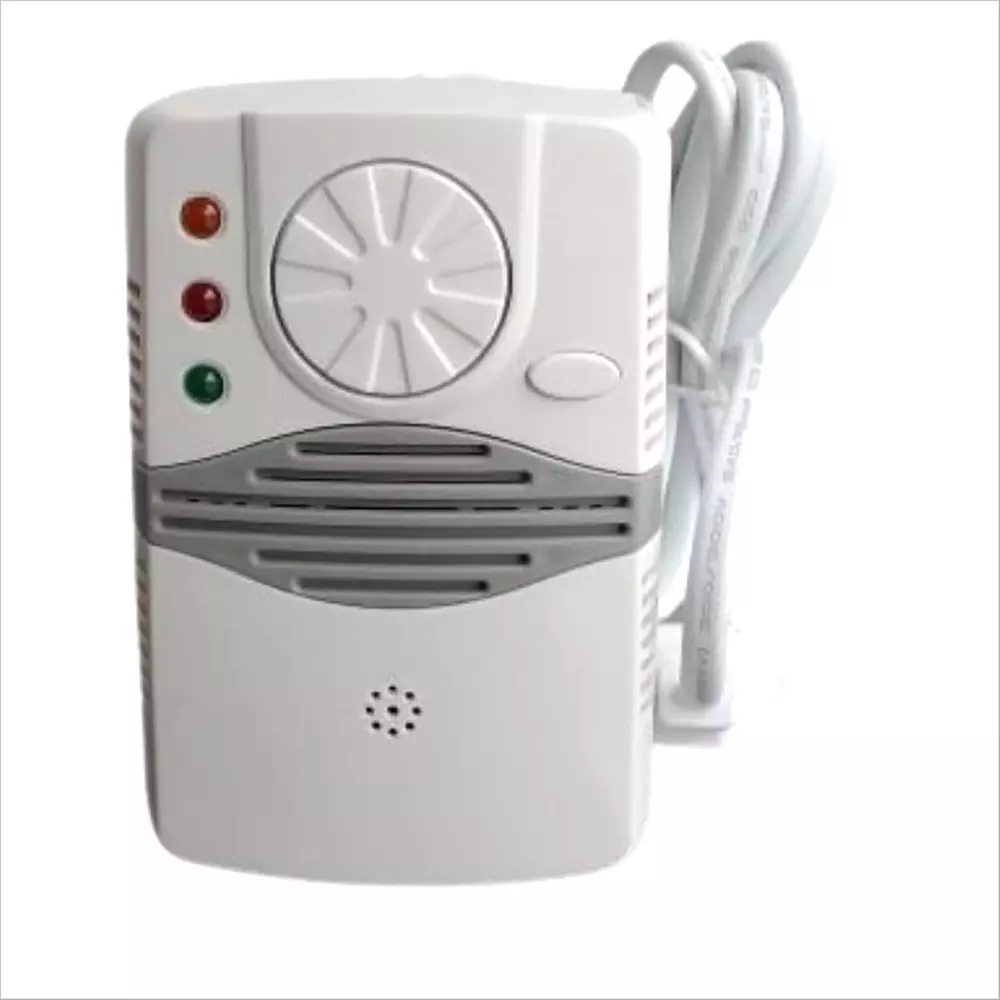 KARTIK LPG Leak Detector Sensor 220 V Wall Mounted <3 W Power Consumption > 80 dB/m Alarm Sound Level, KFS-LPG220