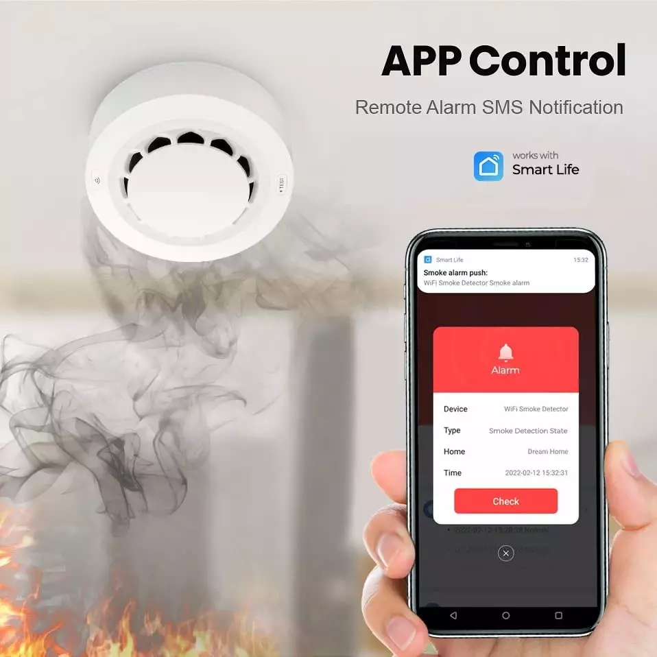 amicismart-wifi-smoke-detector-80-db-fire-alarm-smartlife-app-battery-operated-home-protection-test-function-1xwifi-smoke-det-n