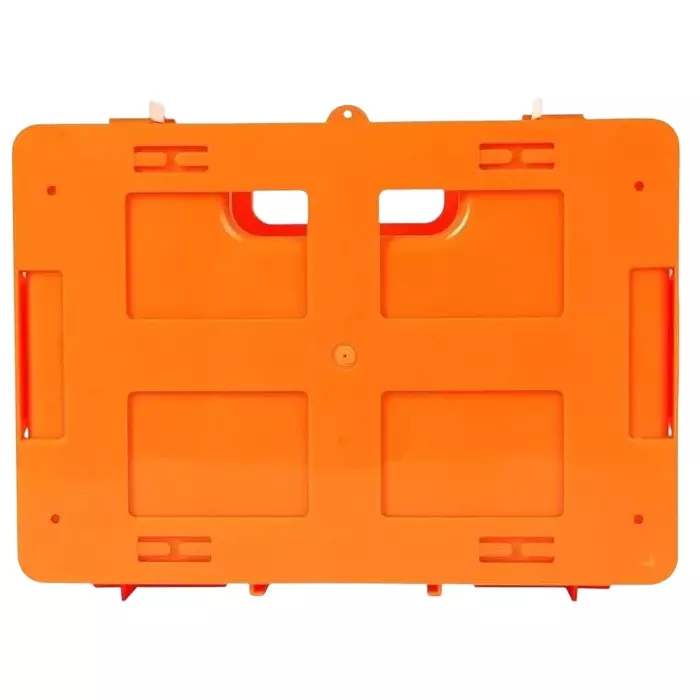 BLHS First Aid Kit Orange Wall Mounting High Grade PVC ABS Plastic for 25 Persons