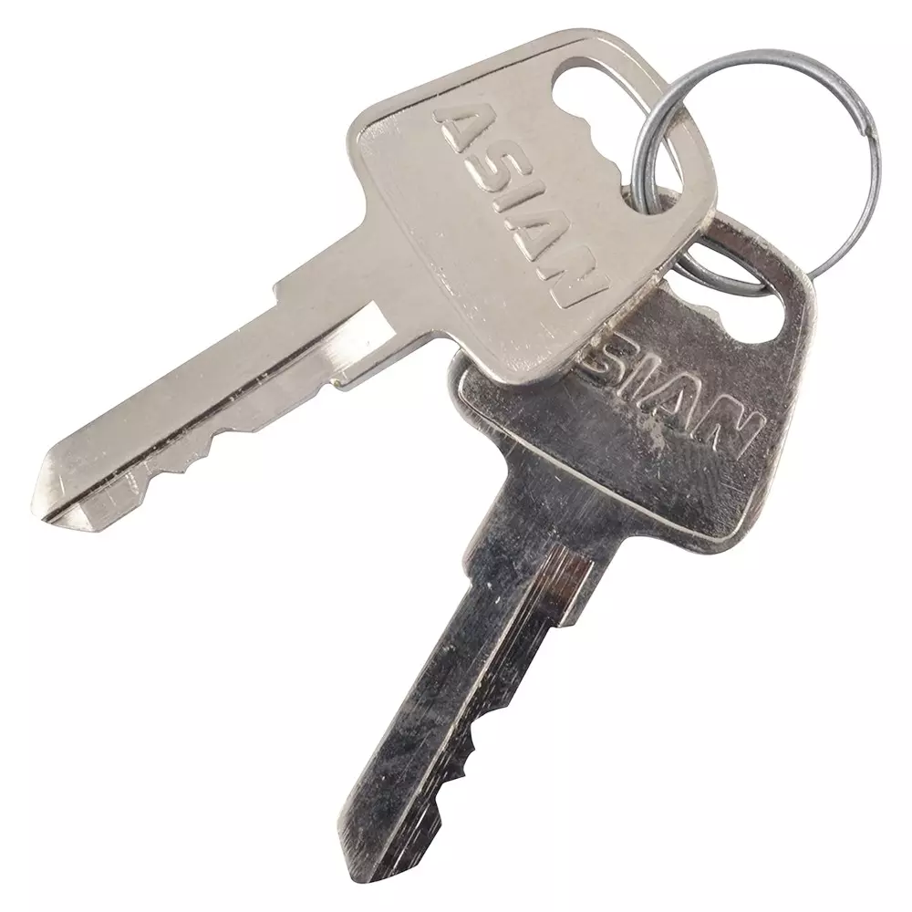 Asian Loto OSHA Safety Padlock with Di-electric Shackle Different Key 38–40 mm Size, ALC-OLPN-D (Pack of 10)