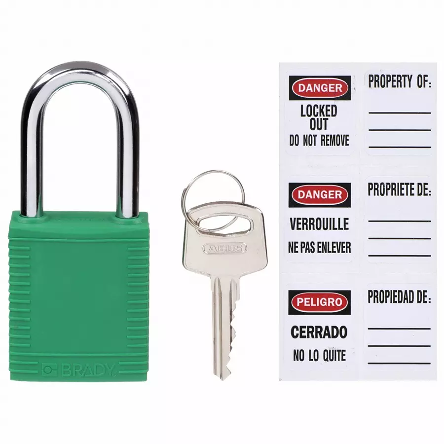 brady-lockout-padlock-with-6-keys-nylon-green-39n173