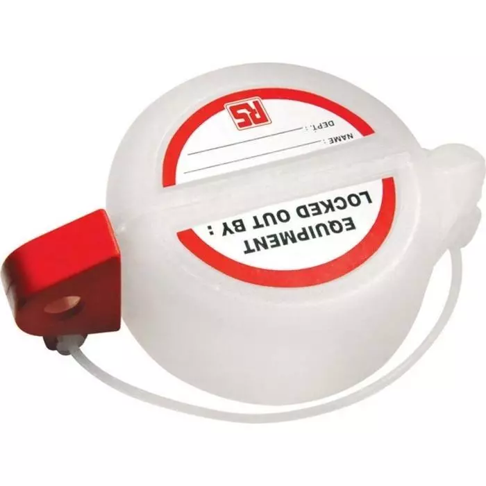 RS PRO 1-Lock PVC Push Button Lockout Model No 8625225