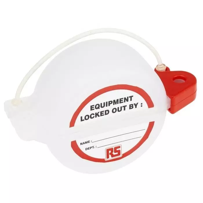 RS PRO 1-Lock PVC Push Button Lockout Model No 8625225
