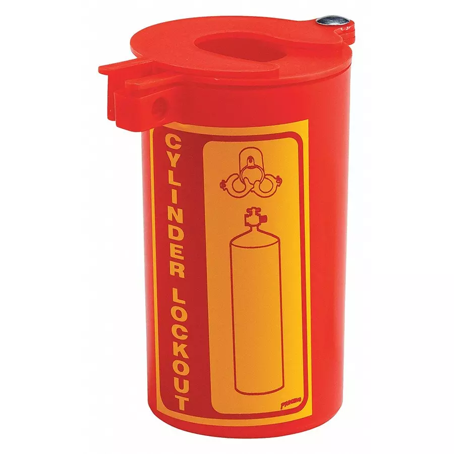 BRADY Gas Cylinder Lockout, 1FYT7