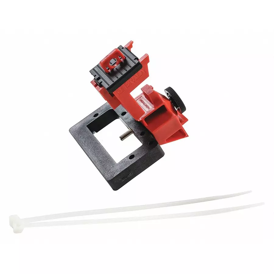 BRADY Oversized Breaker Lockout For Oversized Circuit Breaker Type, 489M24