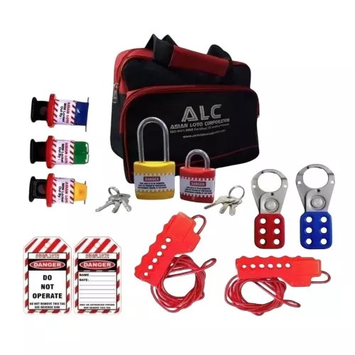 Asian Loto Combine Lockout Tagout Kit, ALC-CLTK