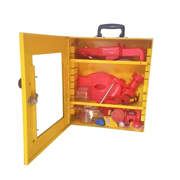 Asian Loto Industrial Lockout/Tagout Station Kit, ALC-EMSL