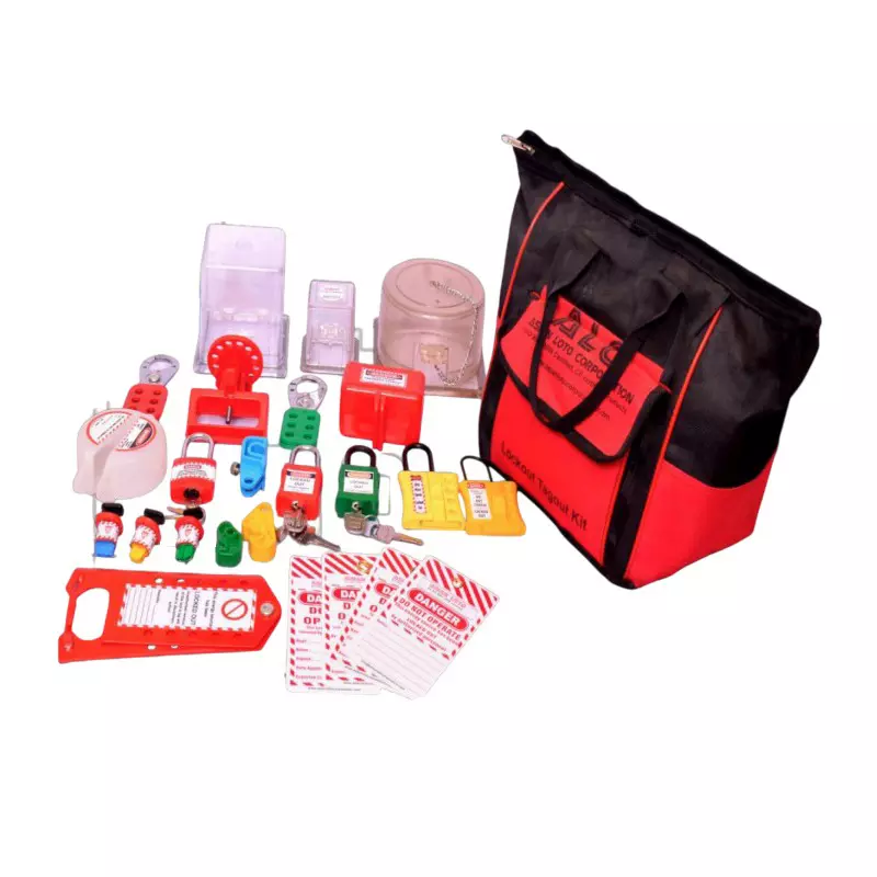 Asian Loto Electrical Lockout Tagout Kit for Safety, ALC-KT8