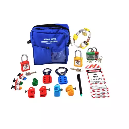 Asian Loto Basic Electrical Lockout Tagout Kit, ALC-BLK