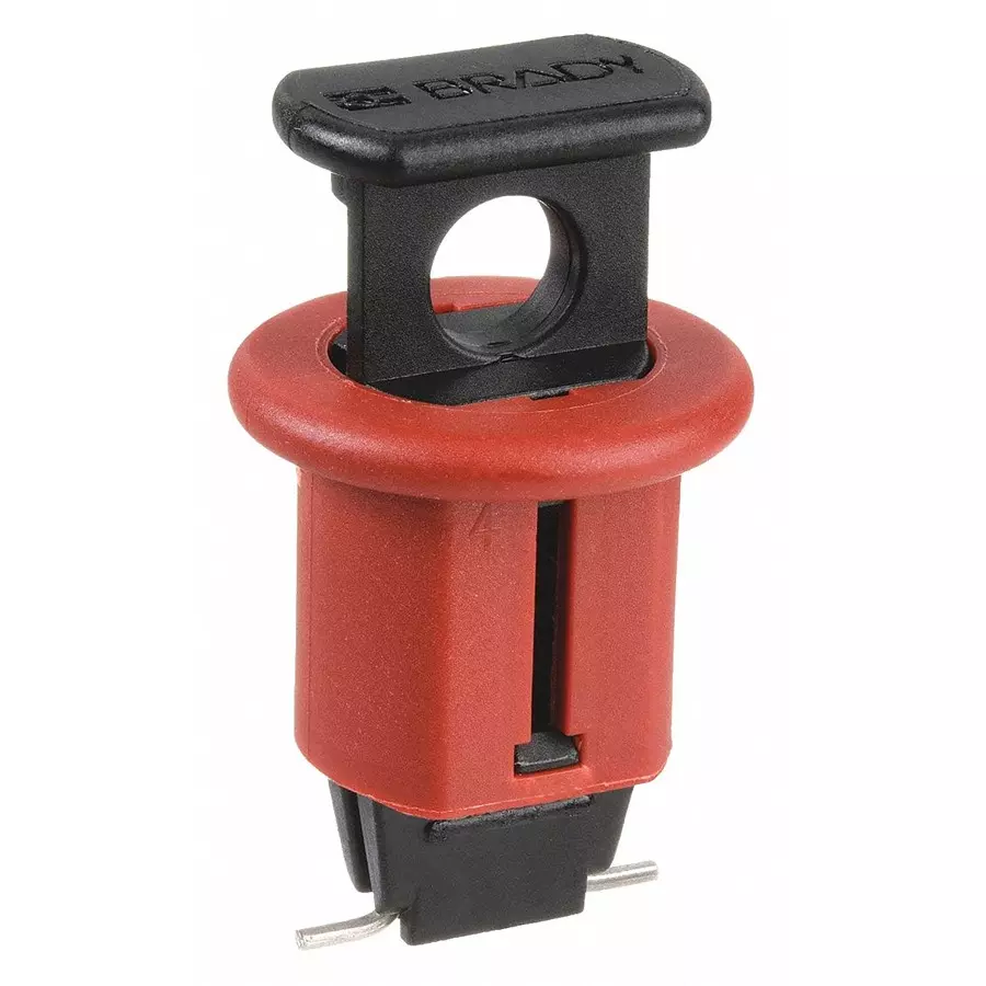 BRADY DIN Style Miniature Breaker Lockout For 120/277V AC V, 2VU32